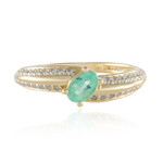 9K Russian Emerald Gold Ring (de Melo)