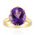 Marokkanischer Amethyst-Goldring