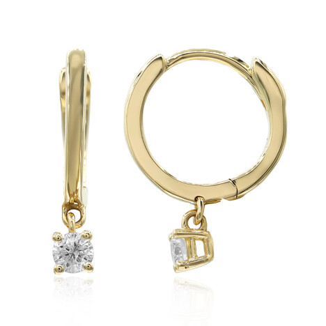 Orecchini in oro con Diamante I1 (H) (CIRARI)