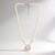Collana in oro con Perla d'Acqua Dolce Bianca (Michelle Albala)