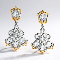 Orecchini in argento con Zircone