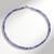 Collana in argento con Tanzanite