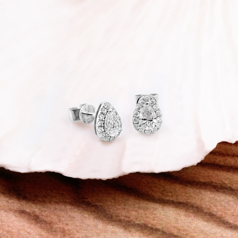 SI1 (H) Brillant-Goldohrringe (CIRARI)