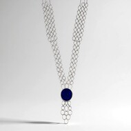 Collier en argent et Lapis-Lazuli (Ornaments by de Melo)