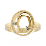 Anello in argento con Diamante SI1 (G) (Annette)