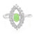 Imperial Chrysoprase Silver Ring