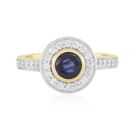 Madagascar Blue Sapphire Silver Ring