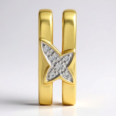 Ciondolo in argento con Diamante I1 (G) (Annette)