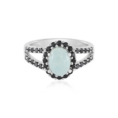 Aquamarine Silver Ring
