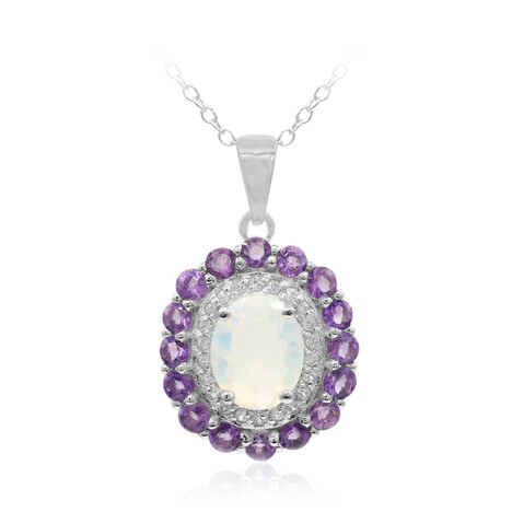 Welo-Opal-Silberhalskette