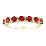 Anello in oro con Rubino Tanzania