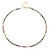 Fancy Tourmaline Silver Necklace