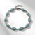Bracciale in argento con Larimar