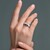 Anillo en plata con Topacio imperial de Ouro Preto (Pallanova)