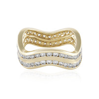 Bague en or et Zircon (de Melo)