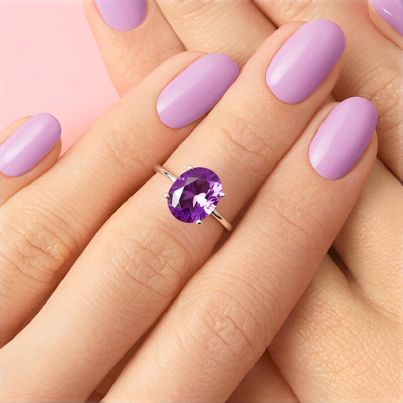 Anello Donna In Argento 925 Con Pietra Naturale Occhio Di Tigre Ottagono 10x14 Mm - Misura 29