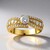 Anello in oro con Diamante SI1 (G) (Annette)