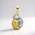 Ciondolo in argento con Larimar