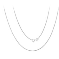 Platin-Kordelkette - 4,9 g - 46 cm