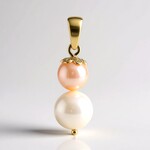 Pendentif en argent et Perle d'Akoya (TPC)