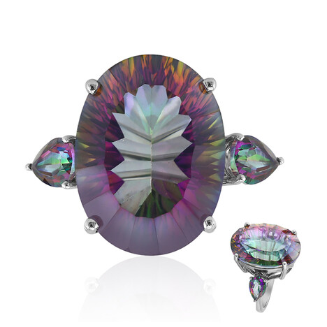 Mystik-Quarz-Silberring