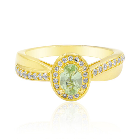 Bague en argent et Grenat Tsavorite