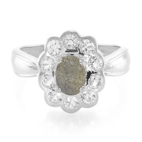 Bague en argent et Labradorite