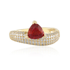 Bague en or et Rubis du Malawi (de Melo)