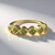 Anello in argento con Tsavorite della Tanzania