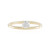 Anillo en oro con Diamante IF (G)  (de Melo Gold)