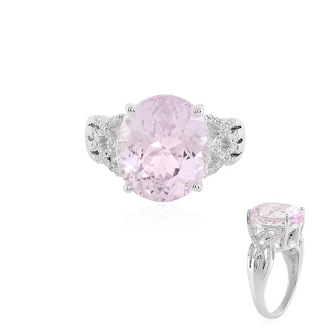 Anello in argento con Kunzite