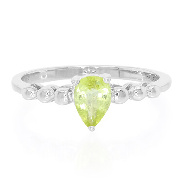 Anello in argento con Tormalina Paraíba