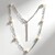 Collana in argento con Perla d'Acqua Dolce Bianca (Adela Silber)
