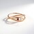 Anello in argento con Diamante Rosso I2