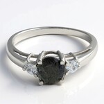 Anello in argento con Spectrolite