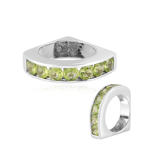 Anello in argento con Peridoto (de Melo)
