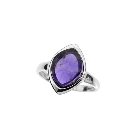 Anello in argento con Ametista (dagen)