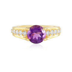 Marokkanischer Amethyst-Silberring