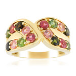 Anillo en plata con Turmalina rosa de Brasil (de Melo Essence)