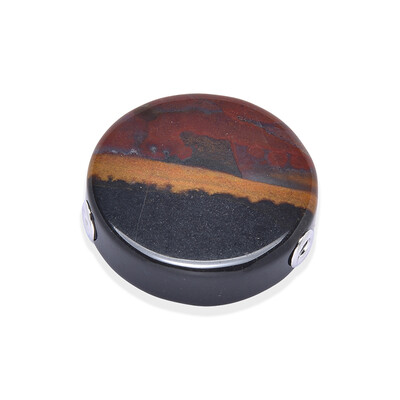 Sardonyx-Silberanhänger (MONOSONO COLLECTION)