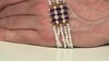 Brazalete en plata con Amatista (KM by Juwelo)