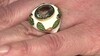 Anillo en plata con Amatista verde (Adela Silber)