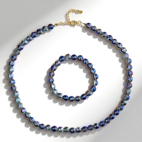 Parure in argento con Quarzo Moonlight