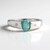 Anello in argento con Grandidierite