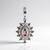 Ciondolo in argento con Tormalina Rosa Nigeriana