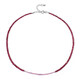 Madagascar Ruby Silver Necklace