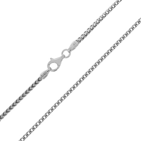 Zilveren halsketting