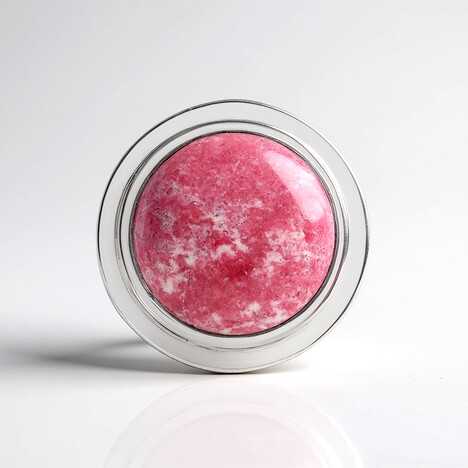 Pendentif en argent et Thulite (MONOSONO COLLECTION)