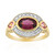 Bague en or et Grenat Umbalite (Adela Gold)