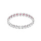 Bague en argent et Grenat Rhodolite